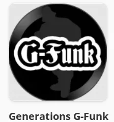Logo de 🕺Générations G-Funk