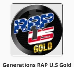 Logo de 🕺Générations RAP U.S Gold