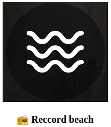 Logo de 📻 Reccord beach