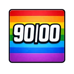 Logo de 90|00 - Genau deine Musik.