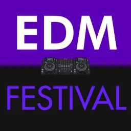 Logo de * EDM FESTIVAL || Festival EDM, Big Room, Mainstage, Electro House, Progressive House, Hard EDM, Drops, Anthems, Party, Energy, Club, Rave, Future EDM, Bass, Peak Time