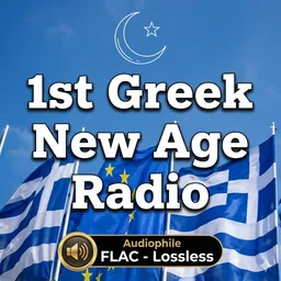 Logo de 1st Greek New Age FLAC Radio AAC+ 320kbps