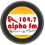 Logo de Alpha 104.7