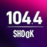 Logo de Shook 104.4