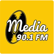 Logo de 90.1 radio Media FM surabaya