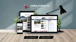 Logo de Gema Surya FM Ponorogo