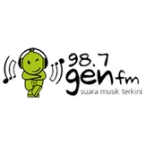 Logo de Gen 98.7 FM Jakarta