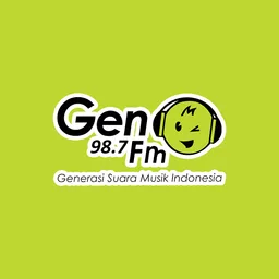 Logo de Gen 98.7 FM Jakarta