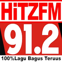 Logo de Hitz 91.2 FM Belitung