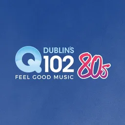 Logo de Dublin's Q102 80s