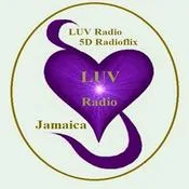 Logo de LUV radio Jamaica