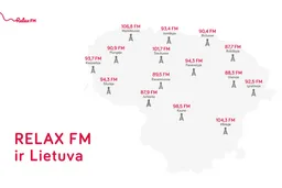 Logo de Relax FM Sentimentai