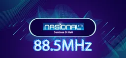 Logo de Nasional FM 88,5 MHz