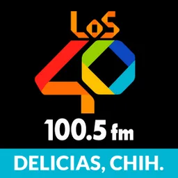 Logo de 100.5 LOS40 (Delicias) - 100.5 FM - XHBZ-FM - Sigma Radio - Delicias, Chihuahua