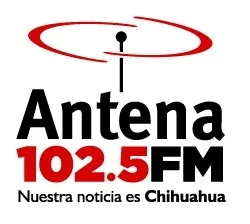 Logo de 102.5 Antena (Chihuahua) - 102.5 FM - XHES-FM - GRD Multimedia - Chihuahua, Chihuahua