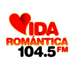 Logo de 104.5 Vida Romántica (Durango) - 104.5 FM - XHDRD-FM - Radiorama Durango - Durango, Durango