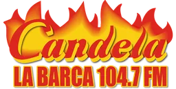 Logo de 104.7 Candela (La Barca) - 104.7 FM - XHLB-FM - Cadena RASA - Jamay, Jalisco