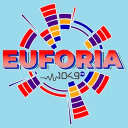 Logo de 104.9 Euforia (Nuevo Casas Grandes) - 104.9 FM - XHNVG-FM - JB Multimedia - Nuevo Casas Grandes, Chihuahua