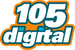 Logo de 105 DIGITAL 105.3 (Aguascalientes) - 105.3 FM - XHUZ-FM - Radiogrupo - Aguascalientes, Aguascalientes