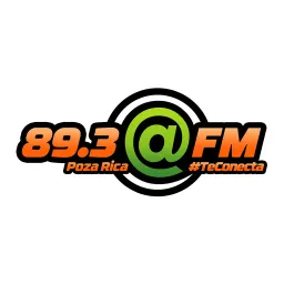 Logo de 89.3 Arroba FM (Poza Rica) - 89.3 FM - XHRRR-FM - Radiorama Poza Rica - Poza Rica, Veracruz