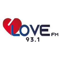 Logo de 93.1 Love FM (Hermosillo) - 93.1 FM - XHEPB-FM - Grupo RADIO SA - Hermosillo, Sonora