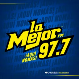 Logo de 97.7 La Mejor (CDMX) - 97.7 FM - XERC-FM - MVS Radio - Ciudad de México