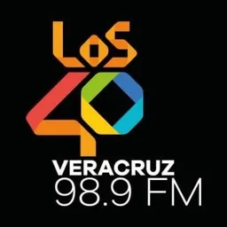 Logo de 98.9 LOS40 (Veracruz) - 98.9 FM - XHWB-FM - Radiópolis - Boca del Río, Veracruz