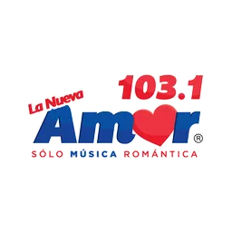 Logo de AMOR 103.1 (León) - 103.1 FM - XHXF-FM - Grupo ACIR - León, Guanajuato