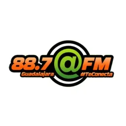 Logo de ARROBA FM 88.7 (GDL) - 88.7 FM - XHGDL-FM - Radiorama de Occidente - Guadalajara, Jalisco