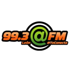 Logo de ARROBA FM 99.3 (León) - 99.3 FM - XHSD-FM - Radiorama Bajío - León, Guanajuato