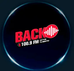 Logo de BACK FM 100.9 (Piedras Negras) - 100.9 FM - XHVM-FM - Grupo Radio Zócalo - Piedras Negras, Coahuila