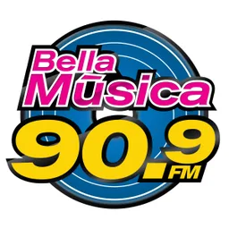 Logo de BELLA MÚSICA 90.9 (Veracruz) - 90.9 FM - XHVER-FM - Valanci Media Group - Boca del Río, Veracruz