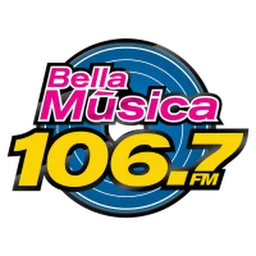 Logo de Bella Música (Tapachula) - 106.7 FM - XHTPC-FM - Grupo Radio Digital - Tapachula, Chiapas