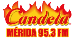 Logo de Candela (Mérida) - 95.3 FM - XHMH-FM - Cadena RASA - Mérida, Yucatán
