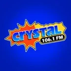 Logo de CRYSTAL 106.1 (Pachuca) - 106.1 FM - XHPCA-FM - Grupo Siete - Pachuca, Hidalgo