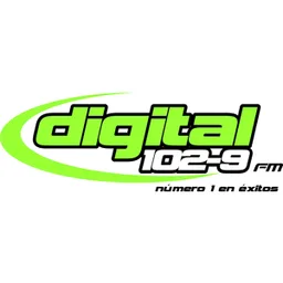 Logo de DIGITAL 102.9 (MTY) - 102.9 FM - XHMG-FM - Grupo Radio Alegría - Monterrey, Nuevo León