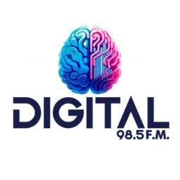 Logo de DIGITAL 98.5 (Xalapa) - 98.5 FM - XHWA-FM - AvanRadio - Xalapa, Veracruz