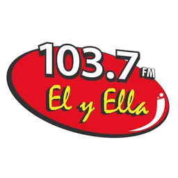 Logo de EL Y ELLA 103.7 (Celaya) - 103.7 FM - XHCEL-FM - Corporación Bajío Comunicaciones - Celaya, Guanajuato