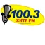 Logo de Estéreo Tiempo 100.3 - XHTF-FM - Monclova, Coahuila