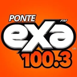 Logo de EXA FM 100.3 (Campeche) - 100.3 FM - XHMI-FM - NCS (Núcleo Comunicación del Sureste) - Campeche, Campeche