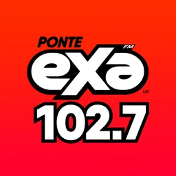 Logo de EXA FM 102.7 (Nogales) - 102.7 FM - XHQT-FM - MVS Radio - Nogales, Sonora