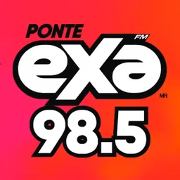 Logo de EXA FM 98.5 (Tuxtla) - 98.5 FM - XHCQ-FM - Valanci Media Group - Tuxtla Gutiérrez, CHiapas