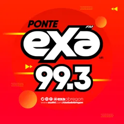 Logo de EXA FM 99.3 (Ciudad Obregón) - 99.3 FM - XHOX-FM - Radio Grupo García de León - Ciudad Obregón, Sonora