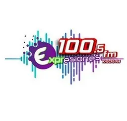 Logo de EXPRESIONES FM 100.5 (Chalco) - 100.5 FM - XHSCFE-FM - Enlace de Expresiones Comunitarias FM, A.C. - Chalco, Estado de México
