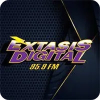 Logo de EXTASIS DIGITAL 95.9 (León) - 95.9 FM - XHGTO-FM - Radiorama Bajío - León, Guanajuato