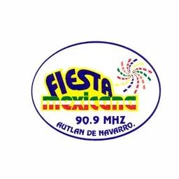Logo de FIESTA MEXICANA (Autlán) - 90.9 FM - XHANV-FM - Promosat de México - Autlán, Jalisco