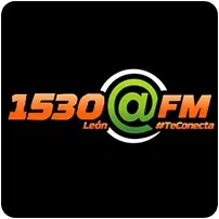 Logo de @FM (León) - 1530 AM - XESD-AM - Radiorama - León, Guanajuato