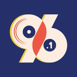 Logo de LA 96 96.1 (Puebla) - 96.1 FM - XHEZAR-FM - Cadena IN - Puebla, Puebla