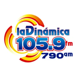 Logo de LA DINÁMICA 105.9 (Mexicali) - 105.9 FM - XHSU-FM - Radiorama Mexicali - Mexicali, Baja California