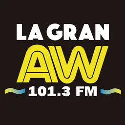 Logo de LA GRAN AW 101.3 (MTY) - 101.3 FM - XHAW-FM - Multimedios Radio - Monterrey, Nuevo León